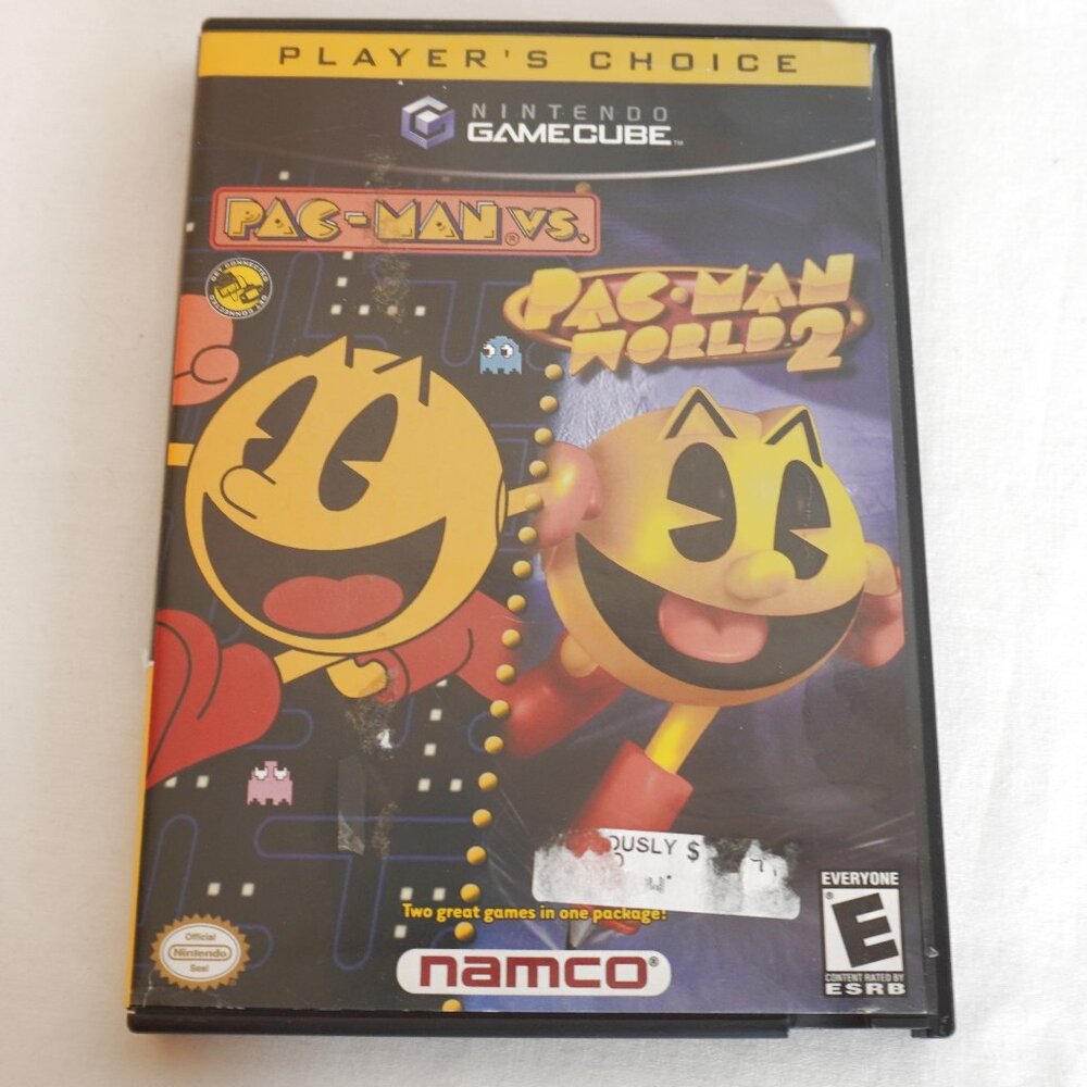 Pac-Man Vs. & Pac-Man World 2 - Nintendo GameCube - Classic Video Game